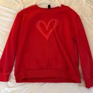 SHEIN Vibrant Red Top